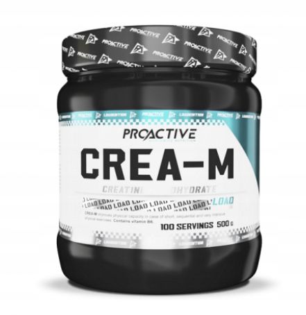 ProActive Crea-M LOAD kreatyna monohydrat 500g ORANGE na Arena.pl