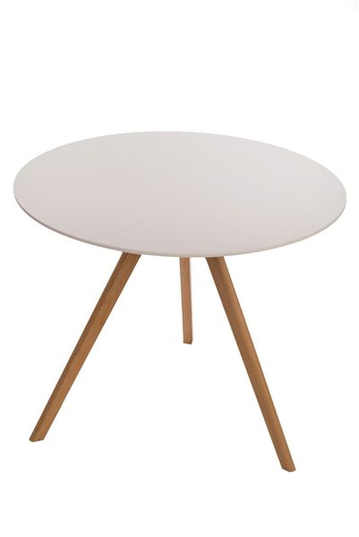 Stół Intesi Rocket naturalny/biały okrągły zdjęcie 3