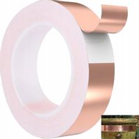 TAŚMA MIEDZIANA NA ŚLIMAKI 50M*15MM ODSTRASZACZ PRZECIW ŚLIMAKOM