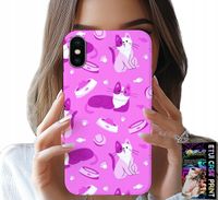 ETUI DO IPHONE X / XS - LOVE CAT, WZORY Z KOTAMI KOTY, POKROWIEC
