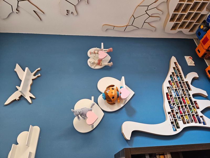 Półki serca zestaw 3 sztuki kolory półka serce seduszko zdjęcie 5