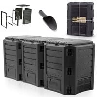 Kompostownik MODULE COMPOGREEN CZARNY 1200 litrów