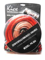 ZESTAW KABLI WZMACNIACZA SUBWOOFERA KICX PK204