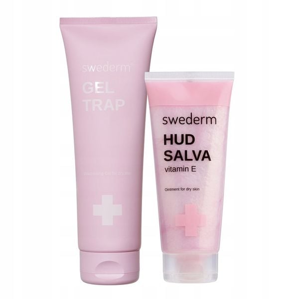 Swederm zestaw HUDSALVA vitamin E & Gel Trap balsam do ciała zdjęcie 1