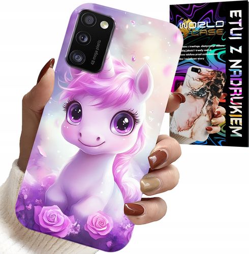 ETUI DO SAMSUNG GALAXY A41 - SŁODKI JEDNOROŻEC, WZORY DLA DZIECI CASE na Arena.pl