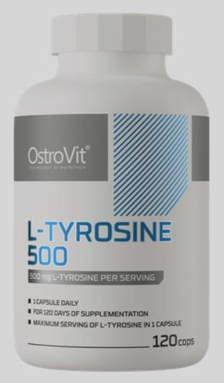 OSTROVIT L-Tyrozyna 500 mg (120 kaps.) zdjęcie 1