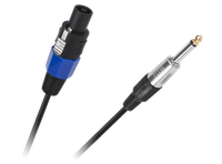 Kabel JACK 6,3 wtyk- STC wtyk 10m HQ