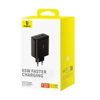 ładowarka sieciowa gan cube pro 65w 2x usb-c usb-a czarna