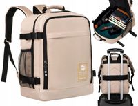 Bagaż podręczny do samolotu 40x30x20 plecak torba kabinowa z usb PETERSON