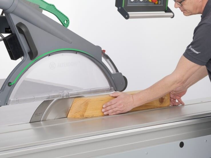 Piła formatowa F45 system ochrony dłoni HandGuard formatówka pilarka zdjęcie 9