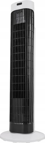 WENTYLATOR KOLUMNOWY WIATRAK STOJĄCY PODŁOGOWY WIEŻOWY DUŻY CICHY SWING 45W na Arena.pl