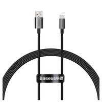 Kabel USB do USB-C Baseus Superior 100W 1m (czarny)