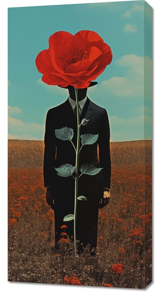 Obraz 50x100cm Obserwator zza Maku zdjęcie 1