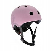SCOOT AND RIDE KASK S-M WILDBERRY dla dzieci regulacja 50-55cm rowerowy LED