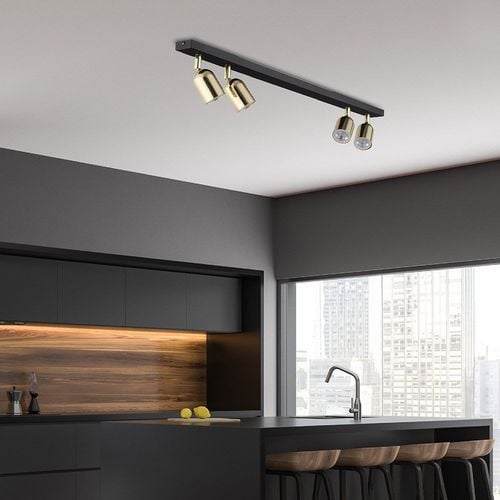 lampa reflektor spot top black gold 5619 tk lighting na Arena.pl