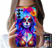ETUI DO OPPO RENO5 4G 5G - MEKSYKAŃSKA, KOLOROWA KRÓLOWA ŚMIERCI