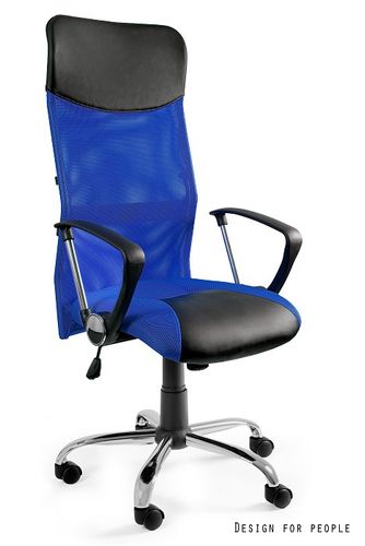 FOTEL OBROTOWY MODEL VIPER KOLOR NIEBIESKI na Arena.pl