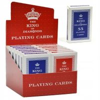 Karty do gry 55 listków The King of Diamonds 08710