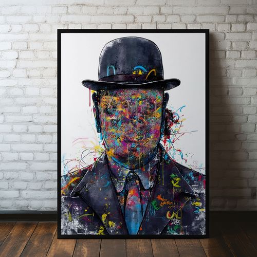 Plakat portret graffiti 40x50 cm na Arena.pl