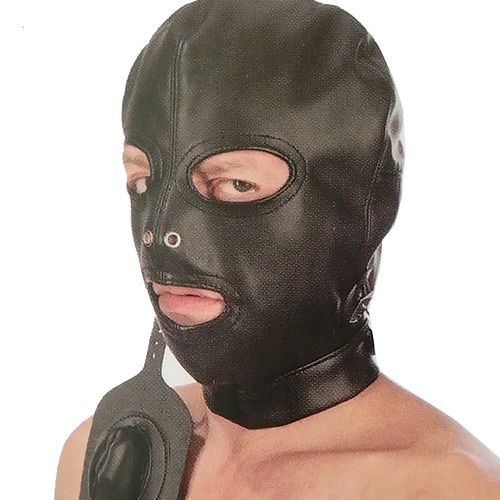 maska hood in leatherette with removable gag na Arena.pl