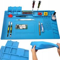 Silkonowa Mata Do Lutowania Podkładka Serwisowa 45x30 cm