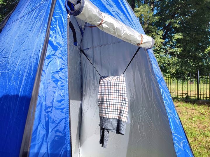 Namiot Przebieralnia na Prysznic Toaleta WC Przenośna Plażowy Kempingowy zdjęcie 10