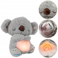 KOALA MIŚ SZUMIĄCY ODDYCHAJĄCA PRZYTULANKA MASKOTKA SZUMIĄCA USPOKAJACZ