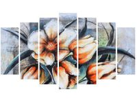 OBRAZ NIESAMOWITE PASTELOWE KWIATY