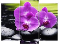 70 90CM OBRAZ 3 ELEM KAMIENIE STORCZYKI ŚCIENNY DRUK PŁÓTNO