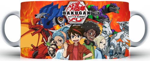 Kubek ceramiczny Bakugan na Arena.pl