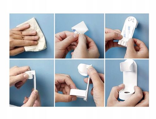 Uchwyt Na Szczotkę Do Zębów Naścienny Wieszak na Arena.pl