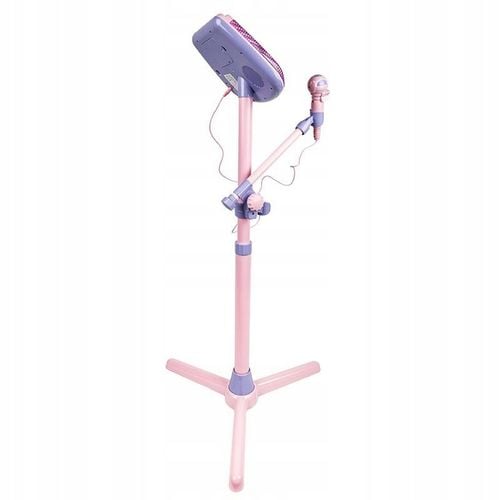 ZESTAW KARAOKE DLA DZIECI ODTWARZACZ MP3 MIKROFON STATYW NN KSET na Arena.pl