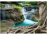 100 70CM OBRAZ PŁÓTNO NAD WODOSPADEM PŁÓTNO RAMA