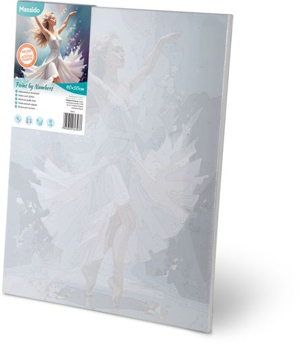 Obraz do malowania po numerach 40x50 cm Massido Tańcząca Kobieta na Arena.pl