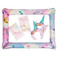 Zestaw akcesoriów do zdjęć dla dzieci z motywem jednorożca Avec