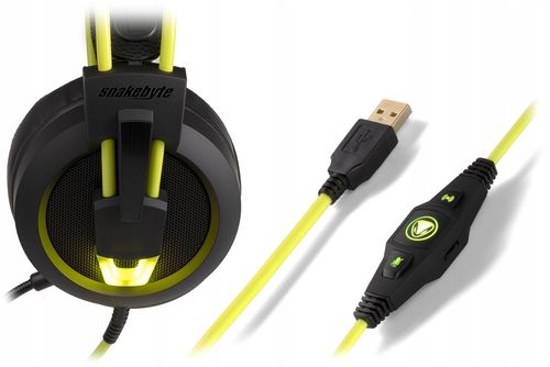 Snakebyte Słuchawki Gamingowe HEAD:SET PRO 7.1 LED na Arena.pl
