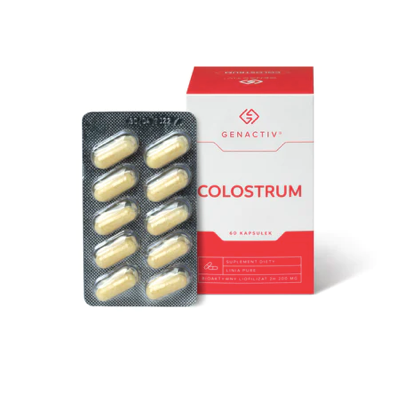 Genactiv Colostrum 60 kapsułek na Arena.pl