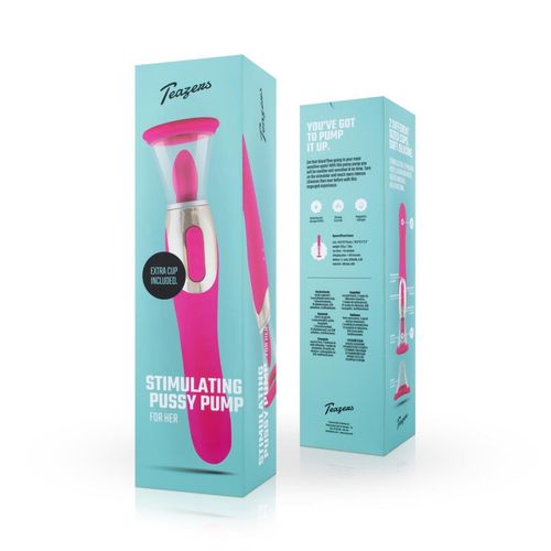 Pleasure Pump With G-Spot Vibrator - Pink na Arena.pl