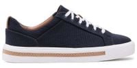 Clarks Trampki damskie - Un Maui Lace - rozmiar 35,5 - Granatowe tekstylne