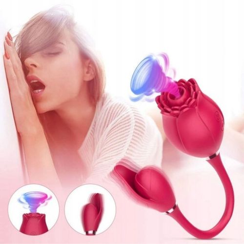 Powietrzny Wibrator Damski Stymulator Ssący Róża na Arena.pl