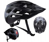 Kask rowerowy LED regulowany męski damski na rower rolki DUNLOP M