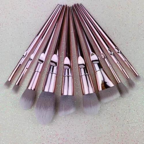 Komplet Pędzli do makijażu Pędzle Profesjonalne 10 na Arena.pl