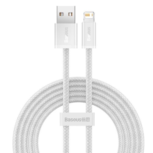 Kabel USB do Lightning Baseus Dynamic, 2.4A, 1m (biały) na Arena.pl