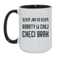 Duży Biało-Czarny 450 ml