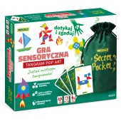Play&Fun. Gra sensoryczna Secret Pocket Tangram Pop Art 42522
