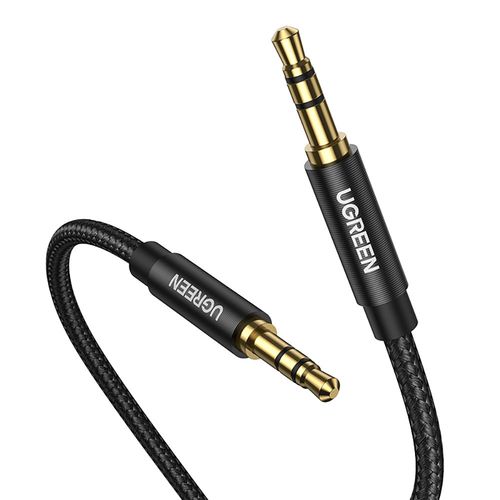 kabel przewód audio 2x mini jack 3.5mm 2m czarny na Arena.pl