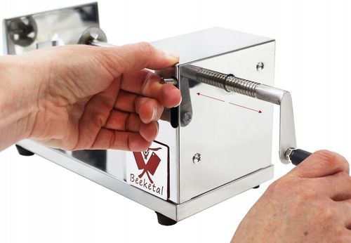 MASZYNKA stalowa nóż stalowy DO ZAKRĘCONYCH ZIEMNIAKÓW NA PATYKU do frytek na Arena.pl