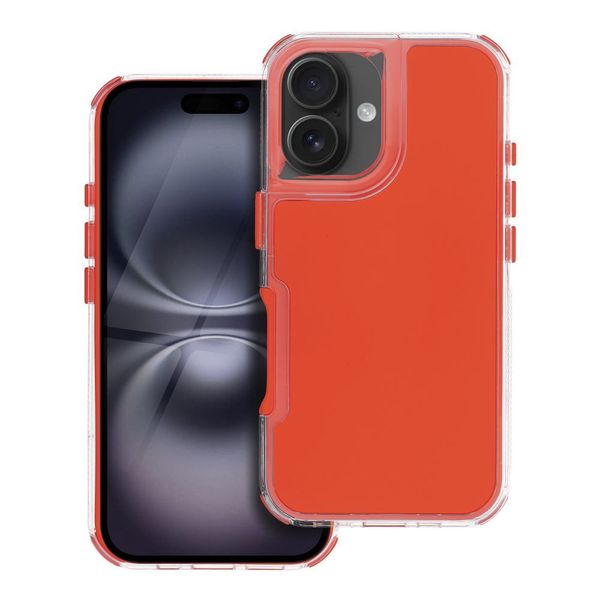 Futerał MATRIX do IPHONE 16 pomarańczowy zdjęcie 1