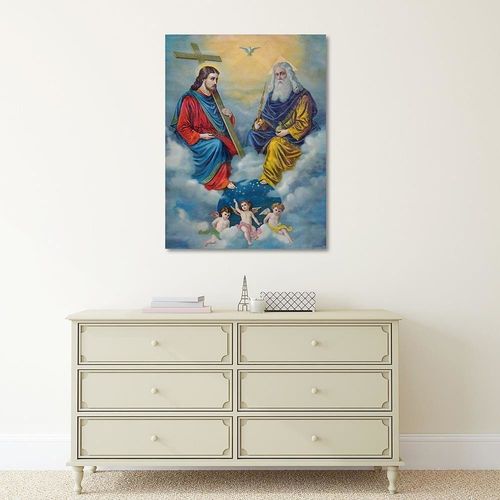 Obraz na płótnie - Canvas, Trójca Święta 40x60 na Arena.pl