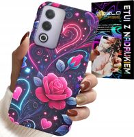 ETUI DO OPPO A80 5G - SERCE, RÓŻA, NASTOLETNIE CASE + FOLIA